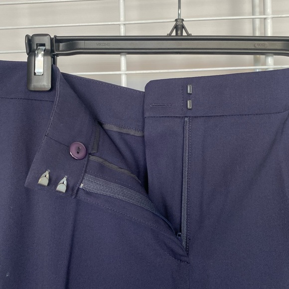 Lafayette 148 New York Dress Pants Blue - Picture 3 of 10